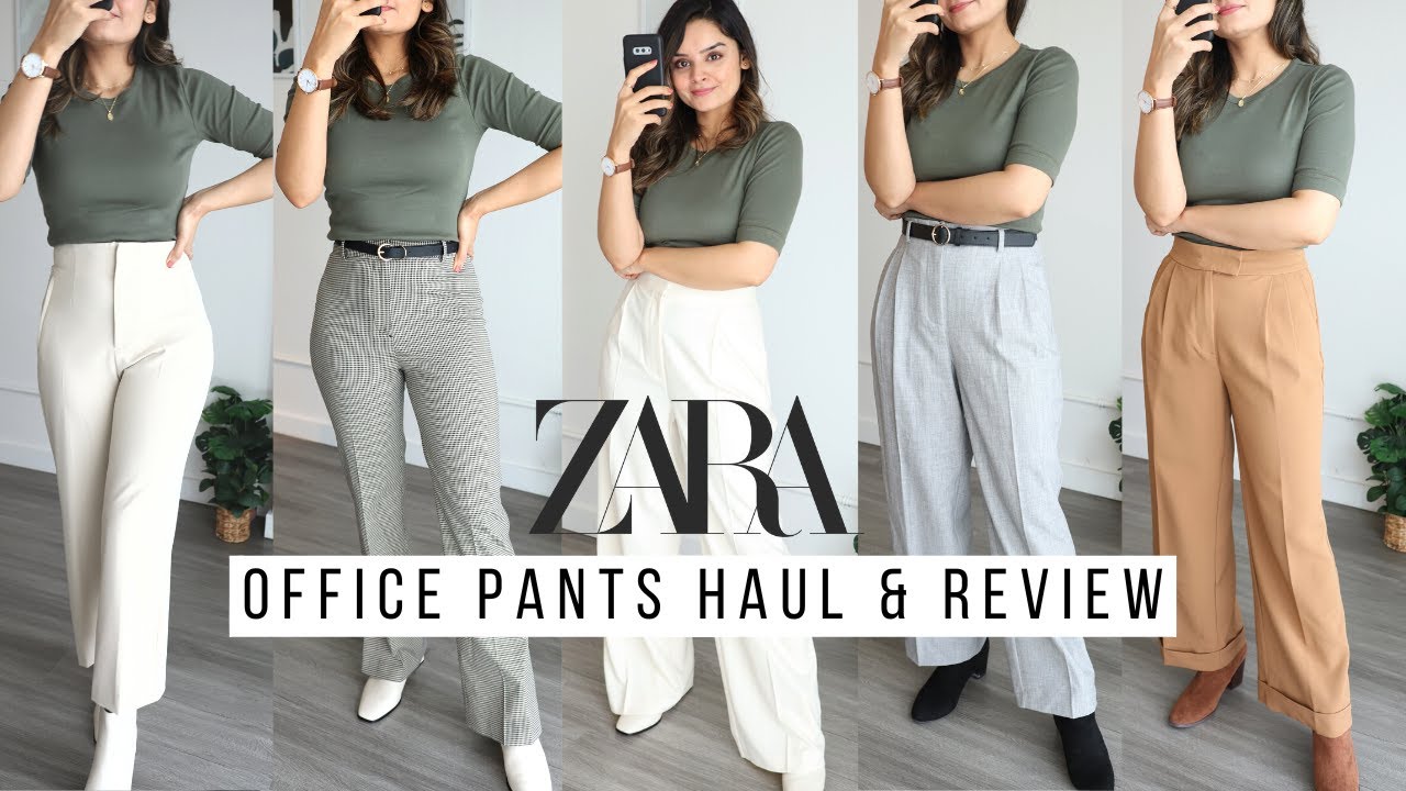Офисные брюки ZARA | Незаменимые брюки | Рабочая одежда 2023
