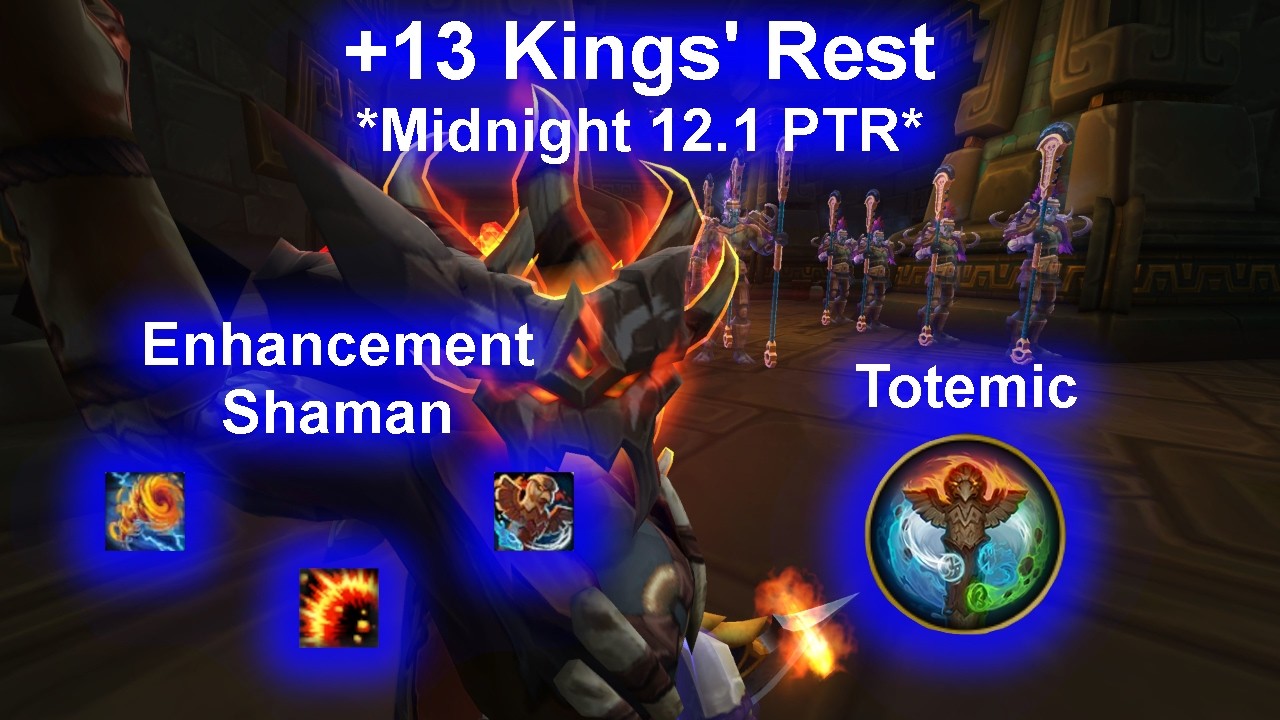 Enhance still looking Solid! | Enhancement Shaman PvE | Midnight 12.1 PTR