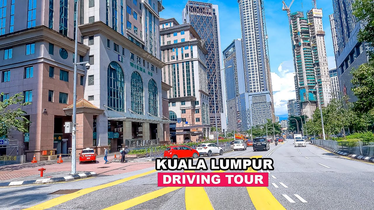 🇲🇾🚘 Driving in Kuala Lumpur | KLCC to Batu Caves Tour