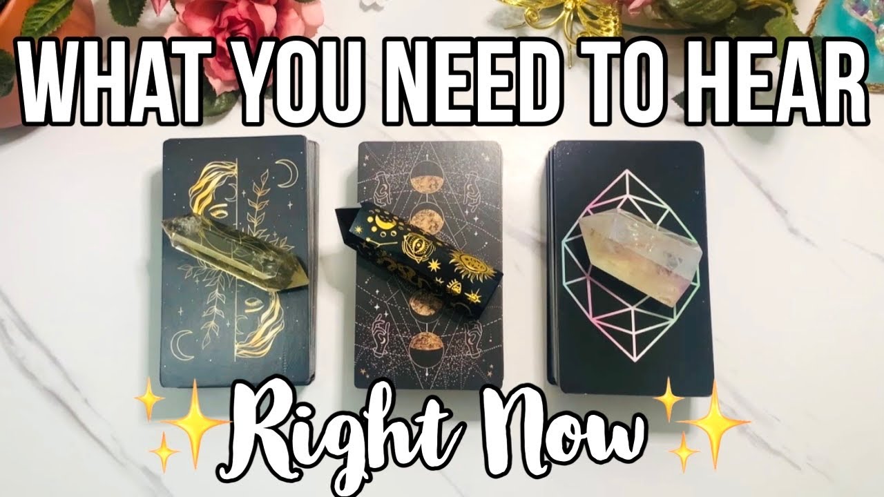 MESSAGE MEANT TO FIND YOU✨What You Need to Hear Right Now ‼️👂🔮Pick a Card tarot reading🔮