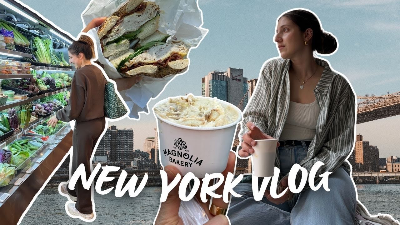 New York Vlog | ein paar Tage in NYC, food spots, shopping haul & what I eat