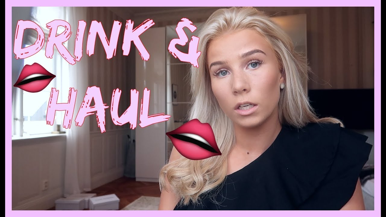 VLOGG | Drink med vänner & haul