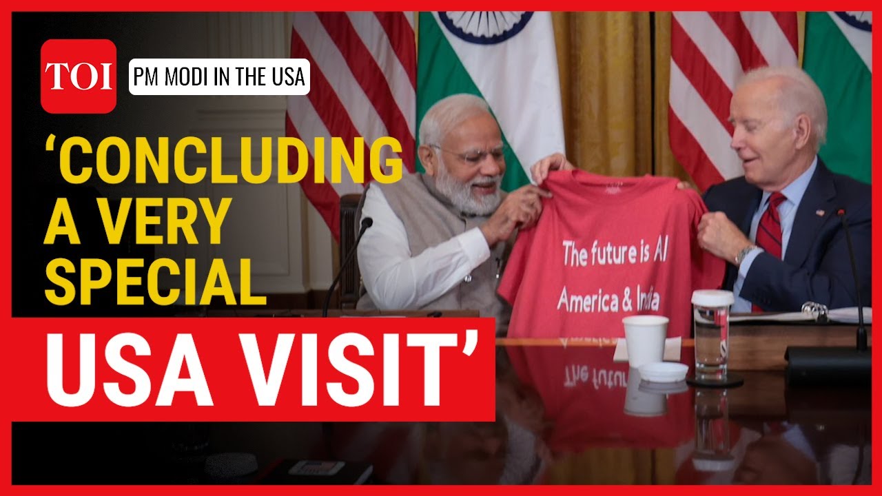 India-US friendship: Here is what PM Modi tweeted as he concludes US State Visit
