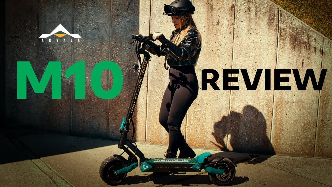 ARVALA M10 Dual 1600W Peak Motor Electric Scooter with Minimotors DNA! - Review