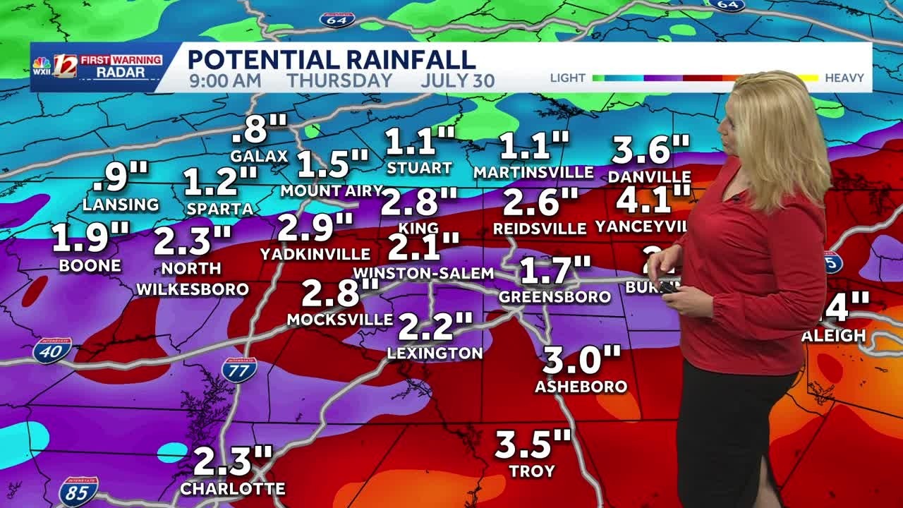 Impact Day: Heavy rainfall and flooding risk