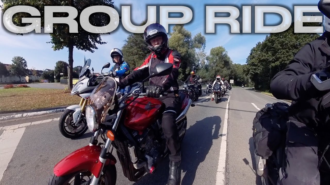 MOTORCYCLE GROUP RIDE - The Pros & Cons