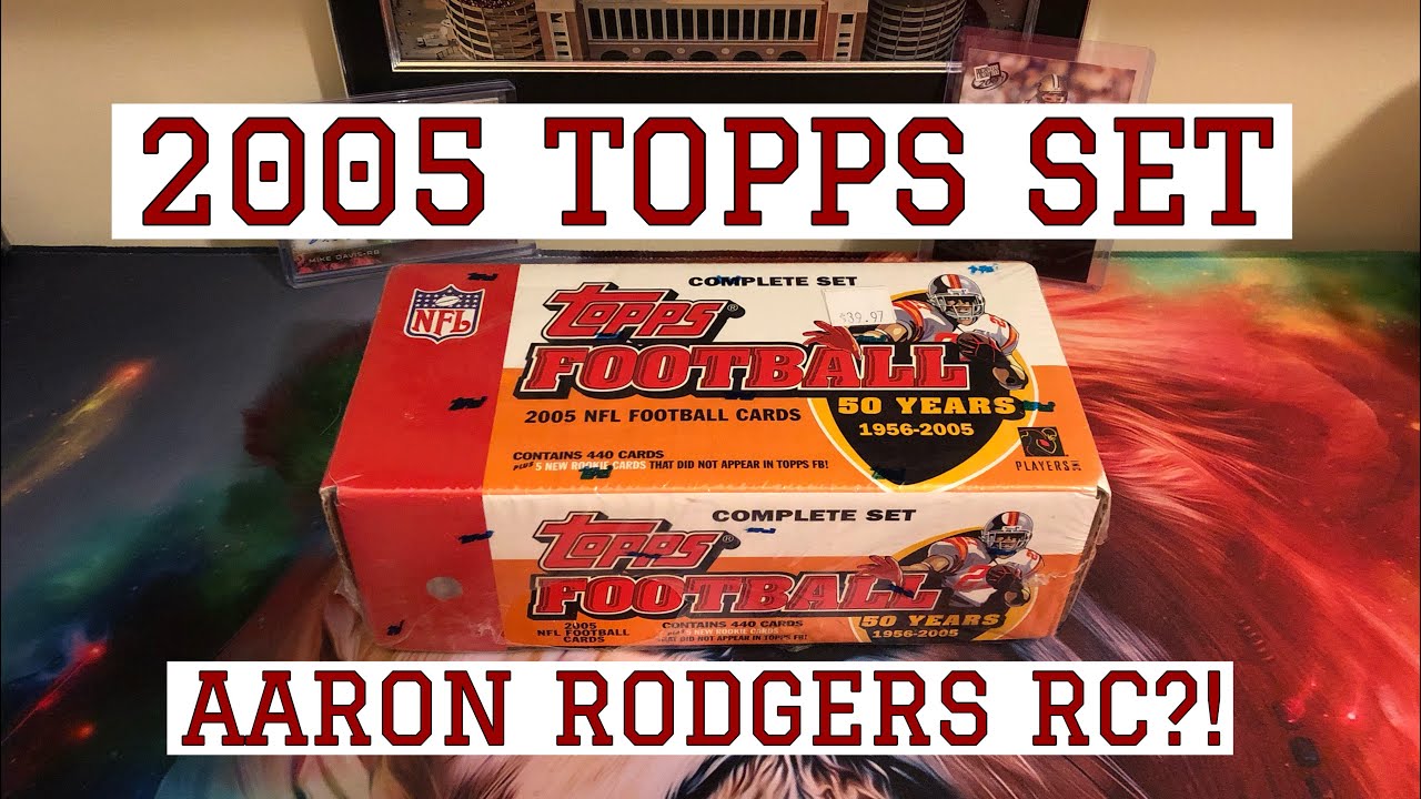 2005 Topps Football Set Complete With What Rookie?!?!