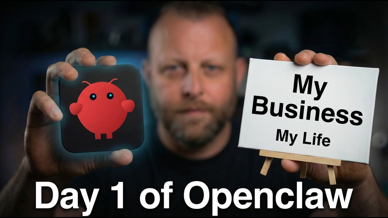 Openclaw автоматизирует 70% моей жизни! День 1