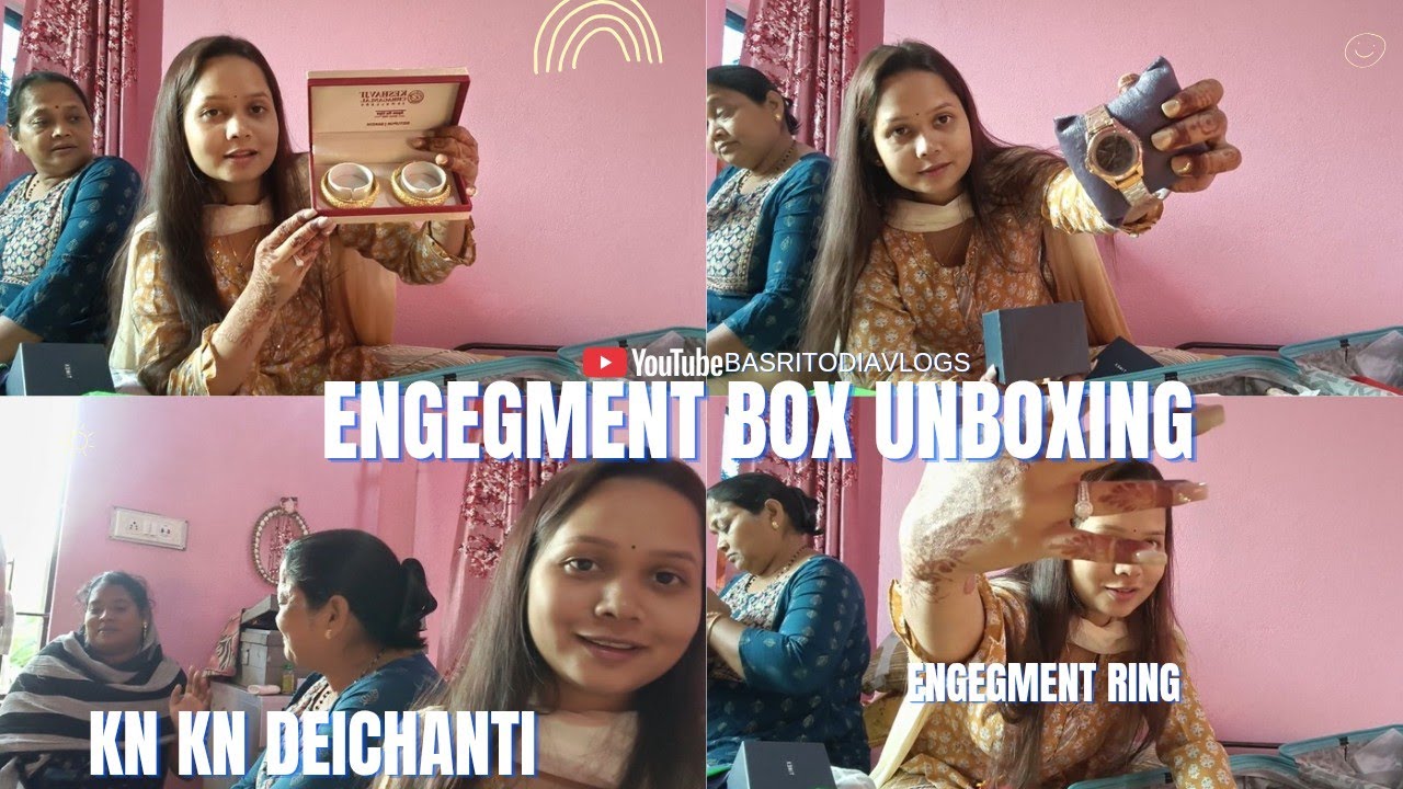 Engegment box unboxing ❤️ #basritodiavlogs #engegment #lovestory 