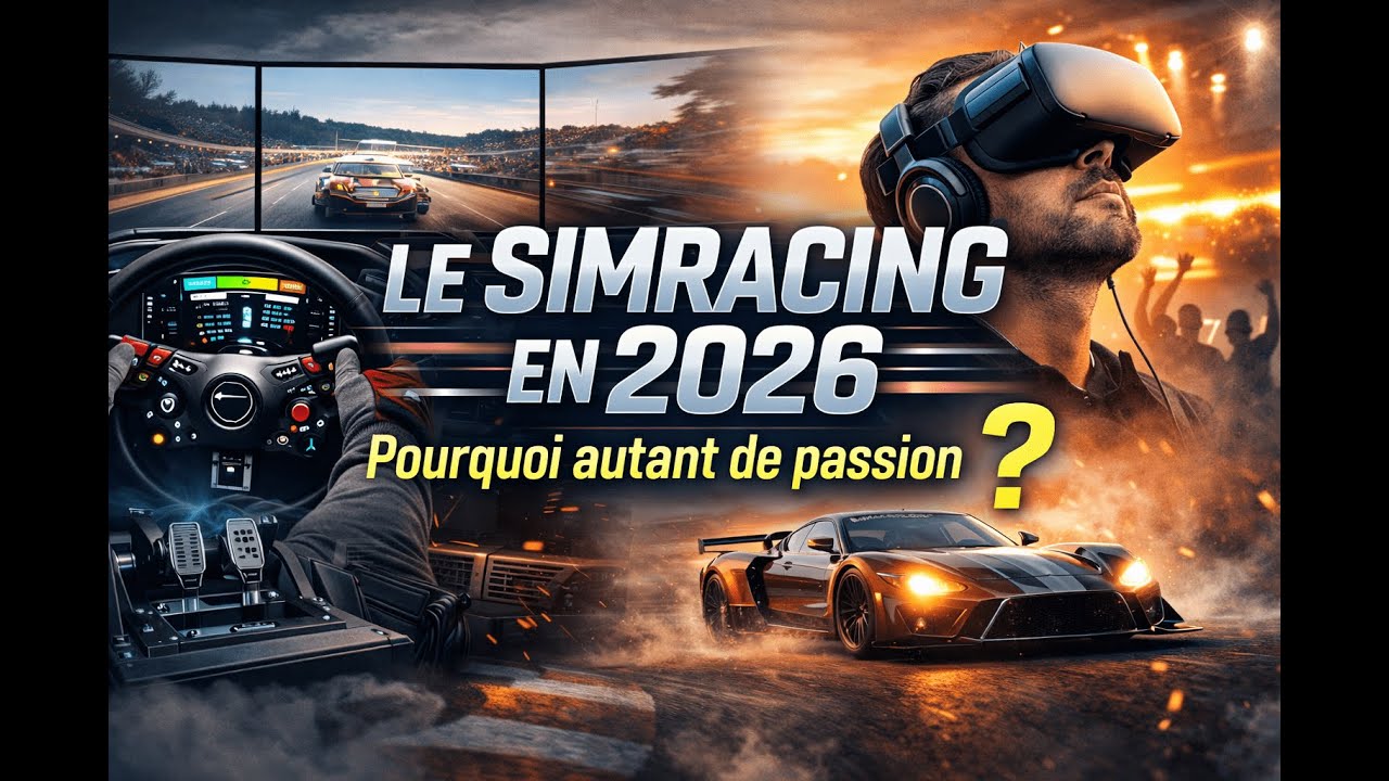 Le simracing en 2026 : pourquoi cette passion nous dépasse
