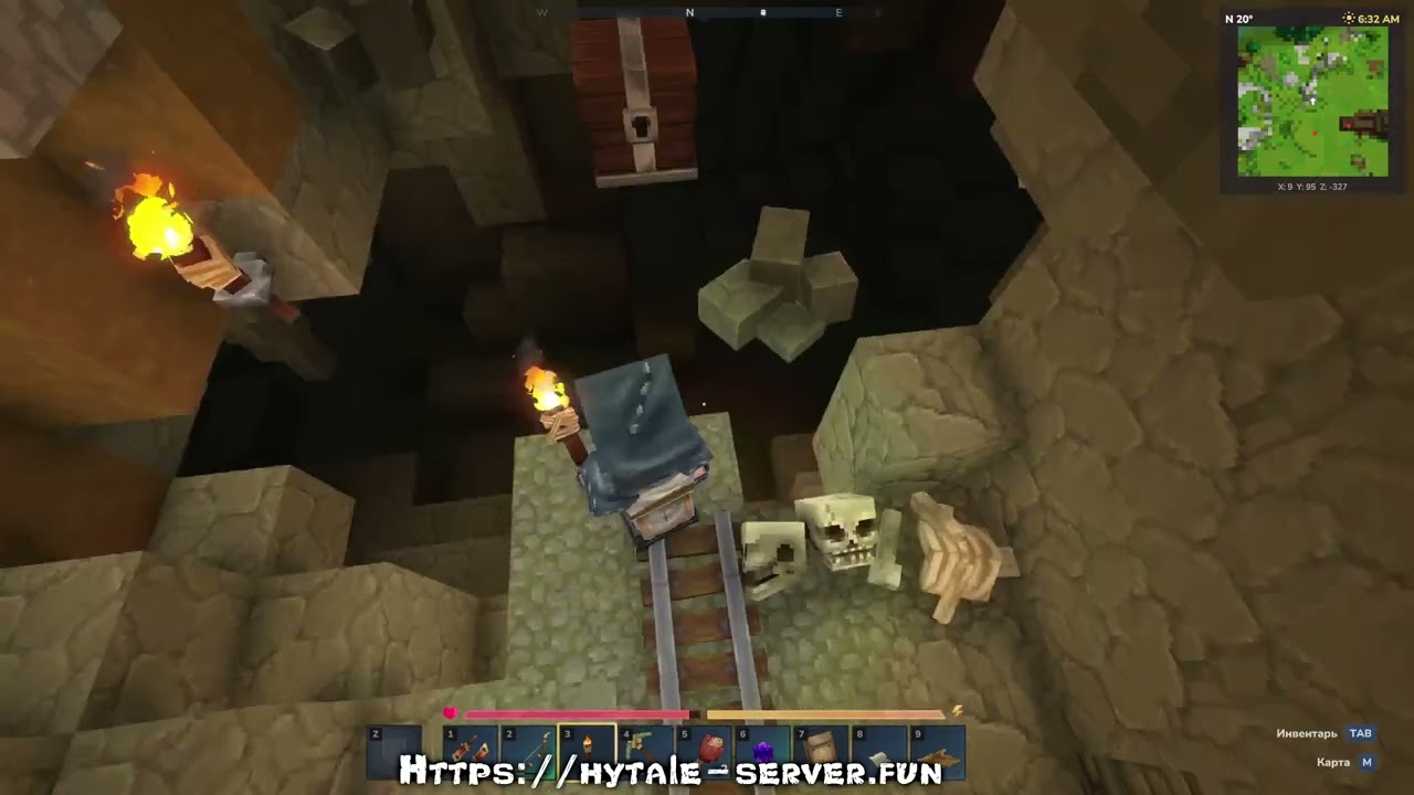 Сервер Hytale шахта
