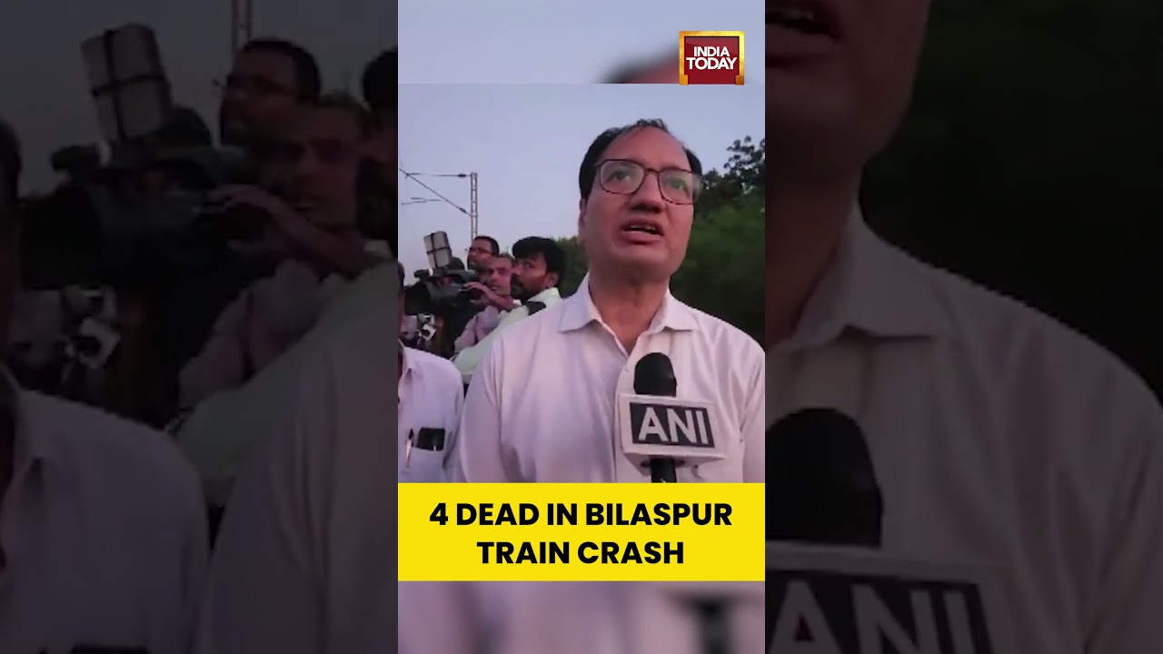 Tragedy on Tracks: 4 Dead in Bilaspur Train Crash