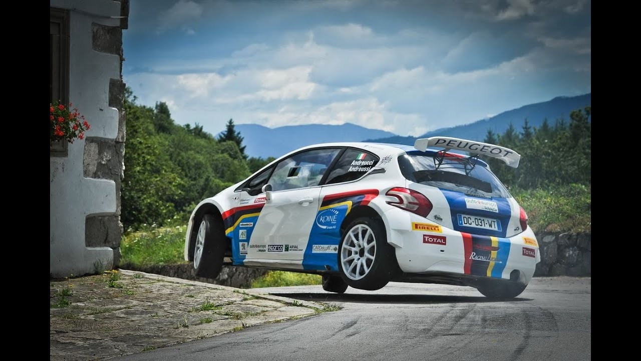 Peugeot 208 T16: CAMERA CAR .. POWERSLIDES Paolo Andreucci