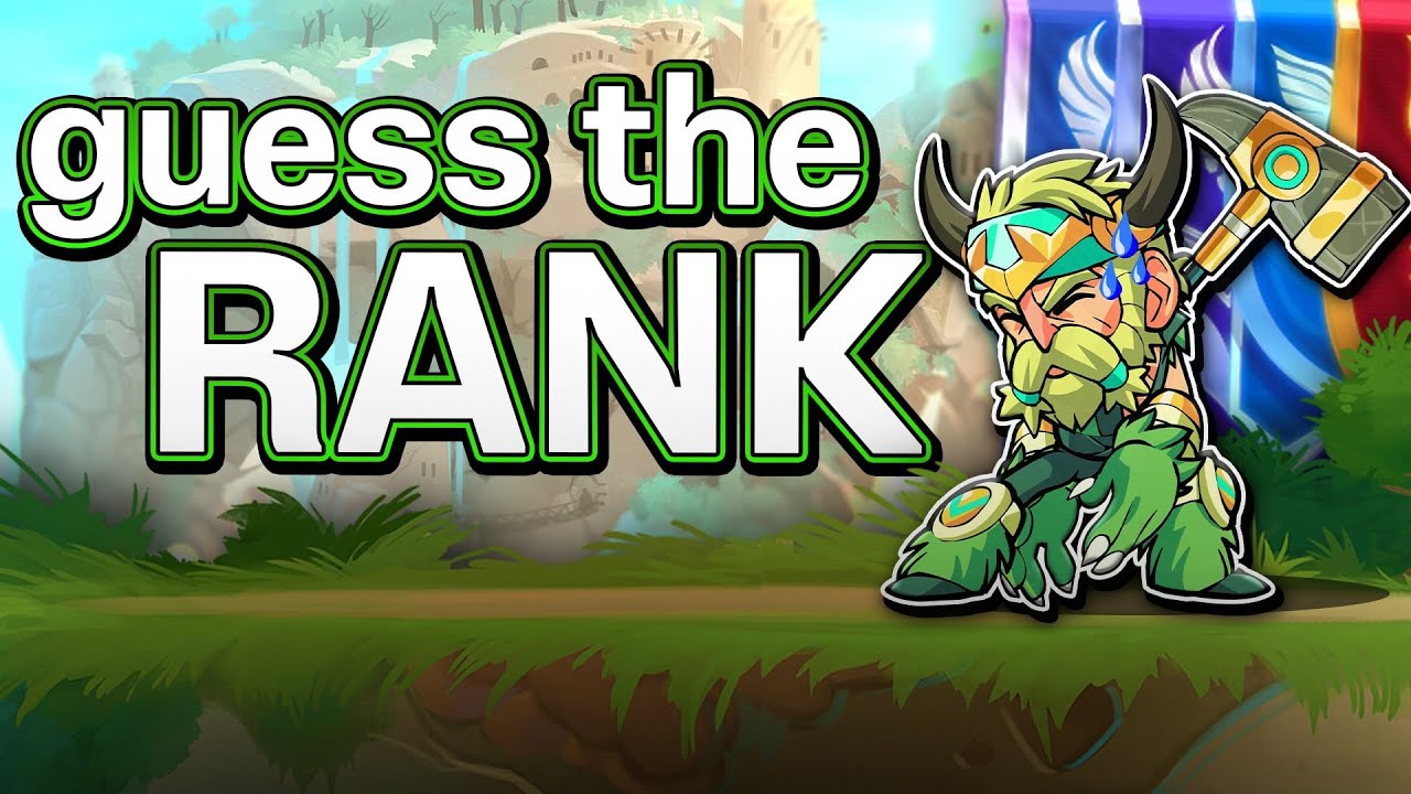 Can a Brawlhalla Pro Guess Your Rank?