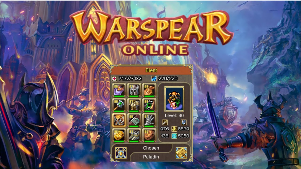 Warspear Online - testing my new PvP set in Arena