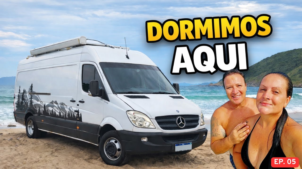 Dormimos na faixa de areia! A logística real por trás desse sonho