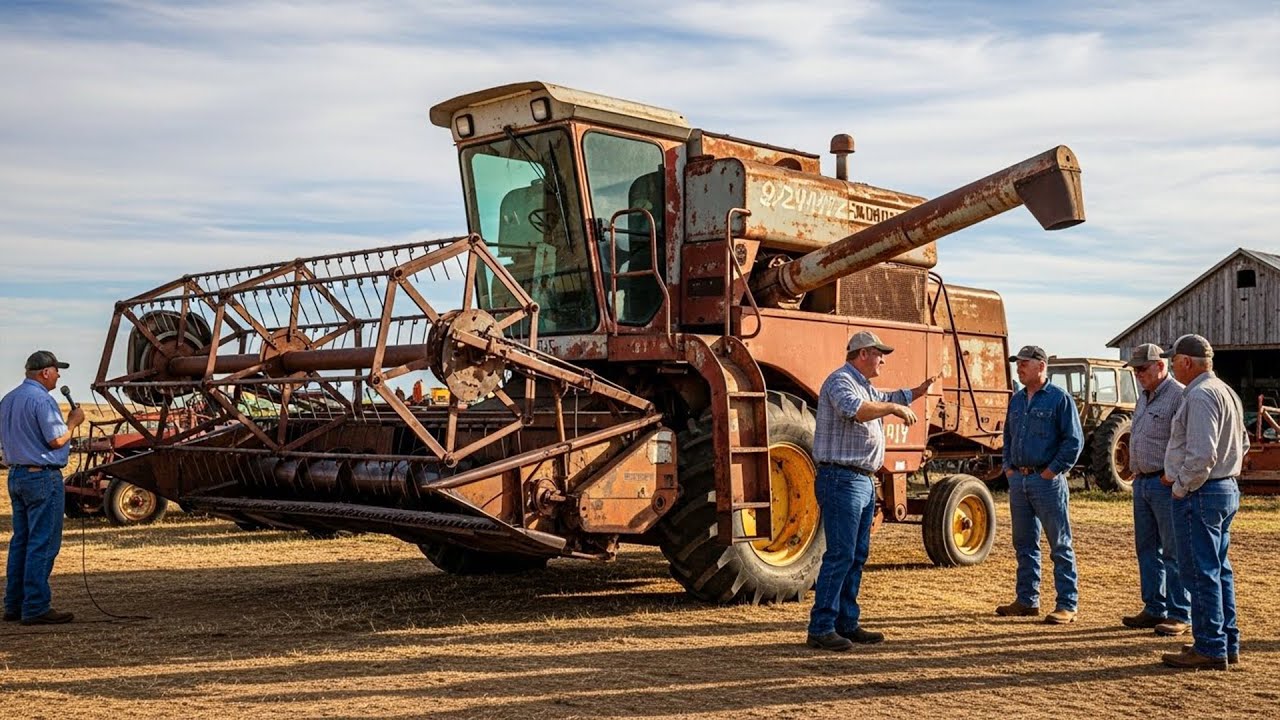 The Old Thresher Faced Auction... It Turned Junkyard Iron Into A Debt-free Legacy