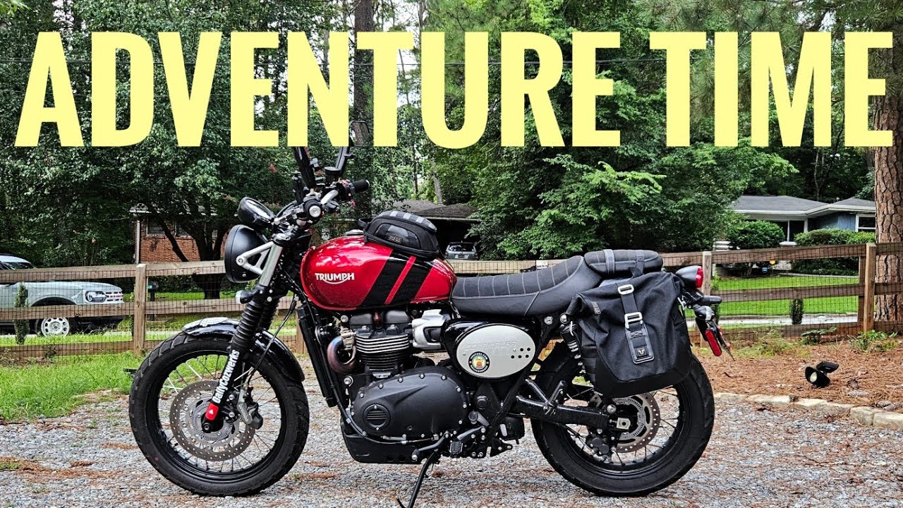 Installing SW-Motech Luggage on the Triumph Scrambler 900.