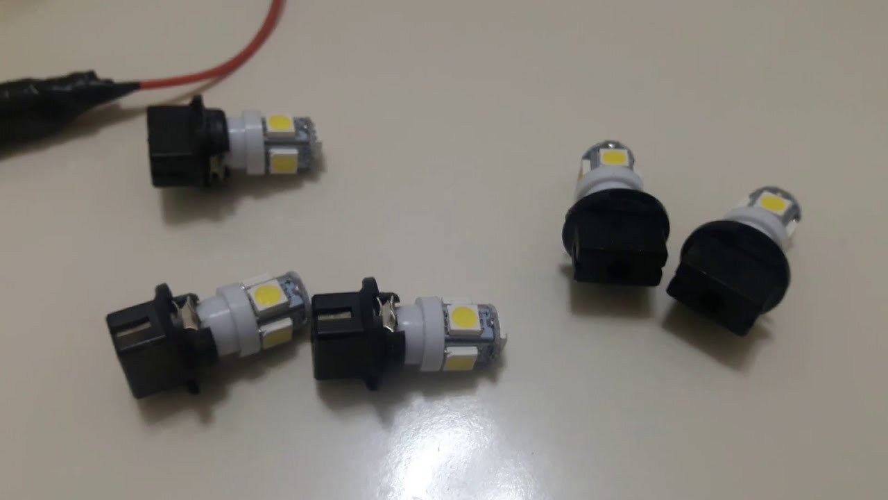 tempra tipo dijital ekran led uygulaması // t10 dipsiz ampülleri led e çevirme