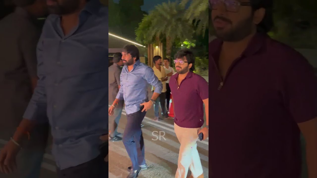 Director #anilravipudi  & #gopichandmalineni  at Kona Venkat Daughter Marriage in Hyd #srfuntime