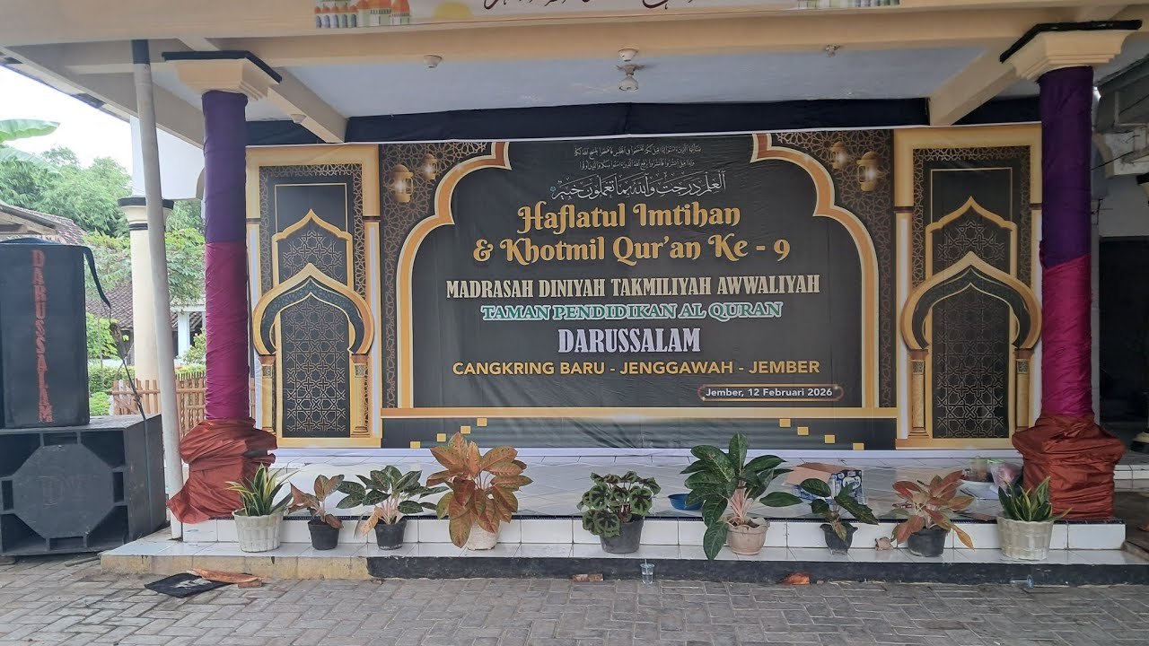 Haflah imtihan Darussalam