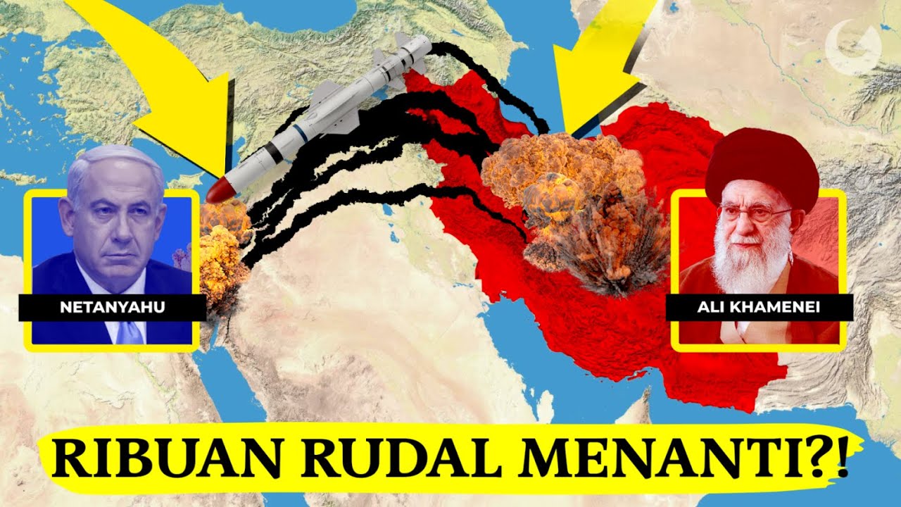 DIFITNAH & DIB0M! Serangan Balasan Iran Bikin Israel Kocar-Kacir?!