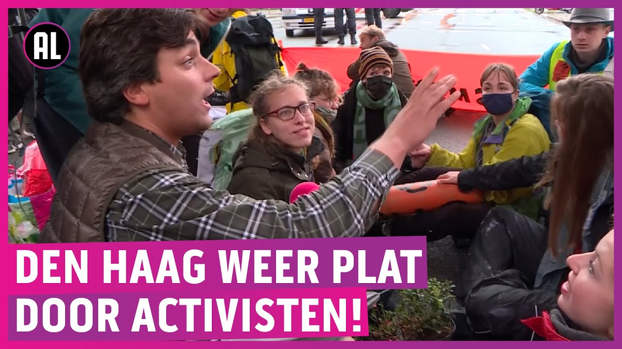 Slijptol clasht met linkse meisjes bij Extinction Rebellion