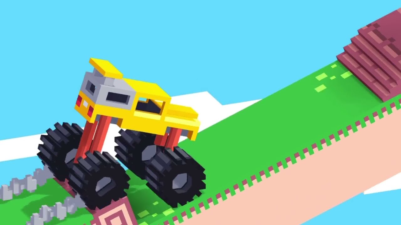 Fancade  drive mad monster monstertrucks gameplay video game 99