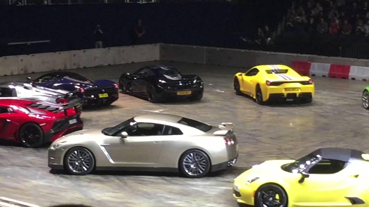 Clarkson, Hammond & May at the O2 London Nov 2015