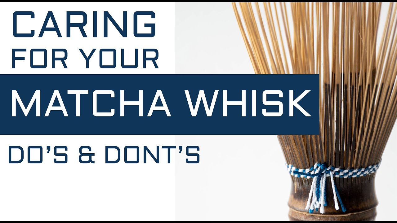 How to care for and clean your bamboo matcha tea whisk?