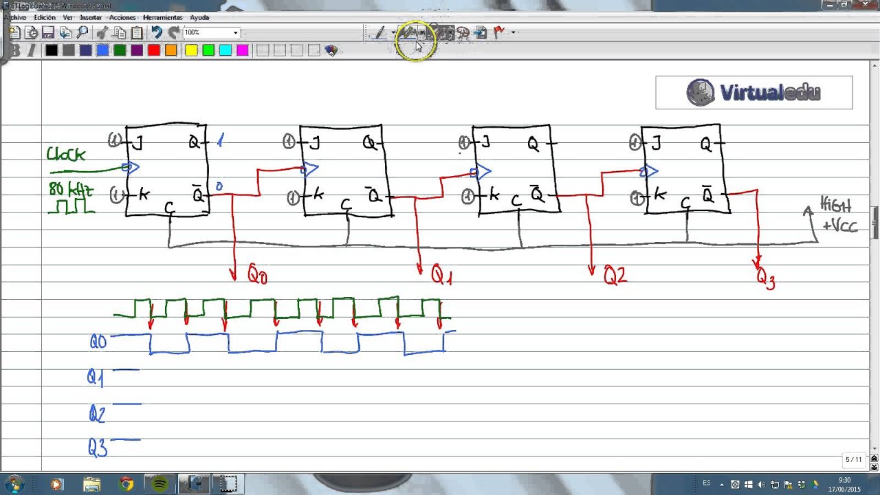 ElectroTutorial 762 Logic Gates (27) Contadores