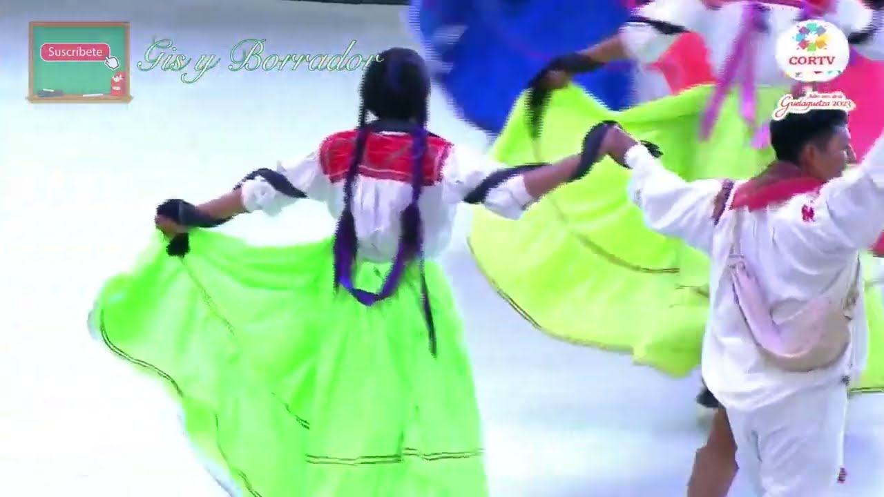 Jarabe Chenteño, Bailes folclóricos de San Vicente Coatlán, Oaxaca.  #guelaguetza2023