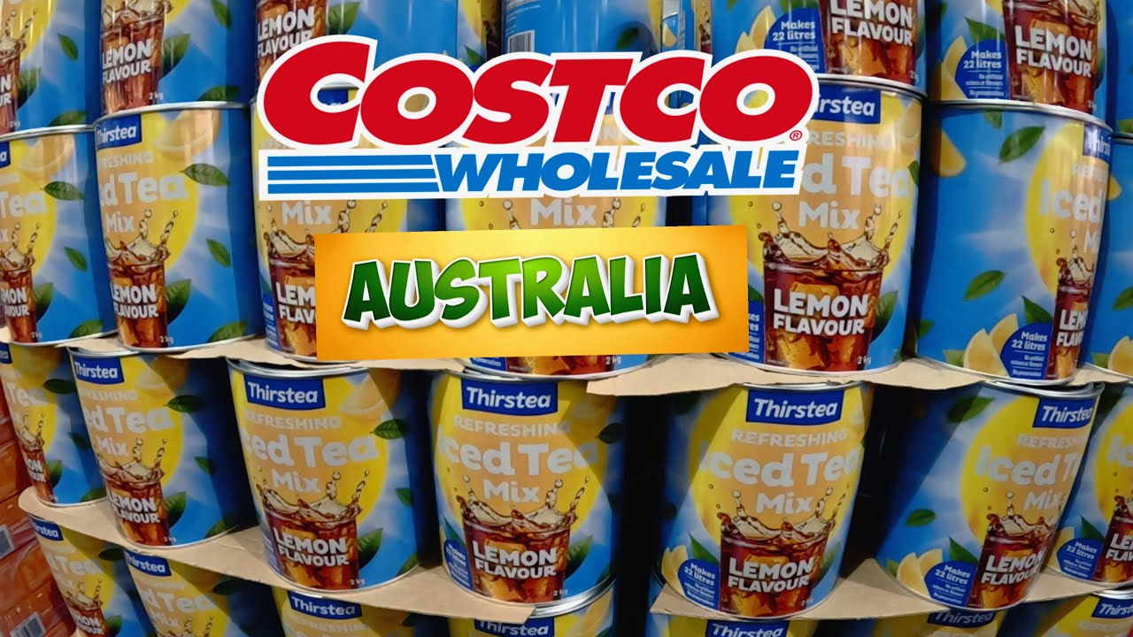 COSTCO AUSTRALIA SHOPPING EPPING STORE BLUEY PJ'S CRONUTS CHINESE DISKS