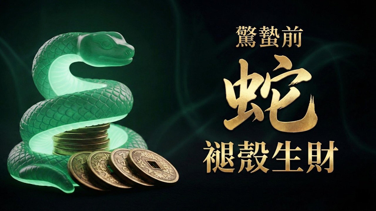 屬蛇的朋友請留步，驚蟄前夕遇到別人避之唯恐不及的苦差事千萬別躲，老師為你揭開這場褪殼生財的暴富天機。