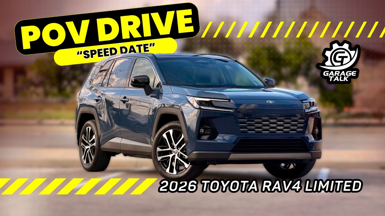 Toyota RAV4 Limited 2026 // Pierwsza jazda z perspektywy pierwszej osoby