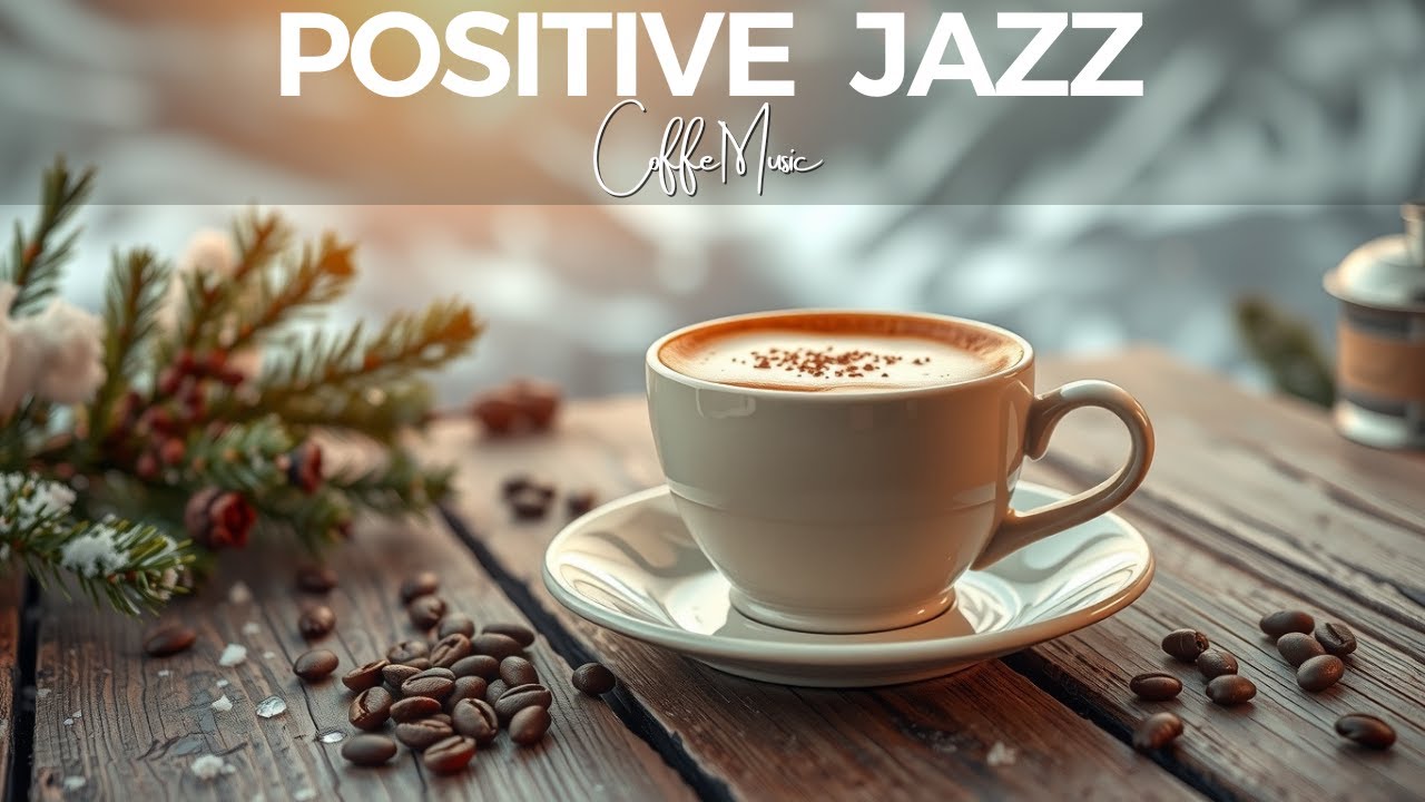 Positive Morning Jazz ☕ Uplifting Coffee Jazz & Soft Bossa Nova Piano for Relaxation