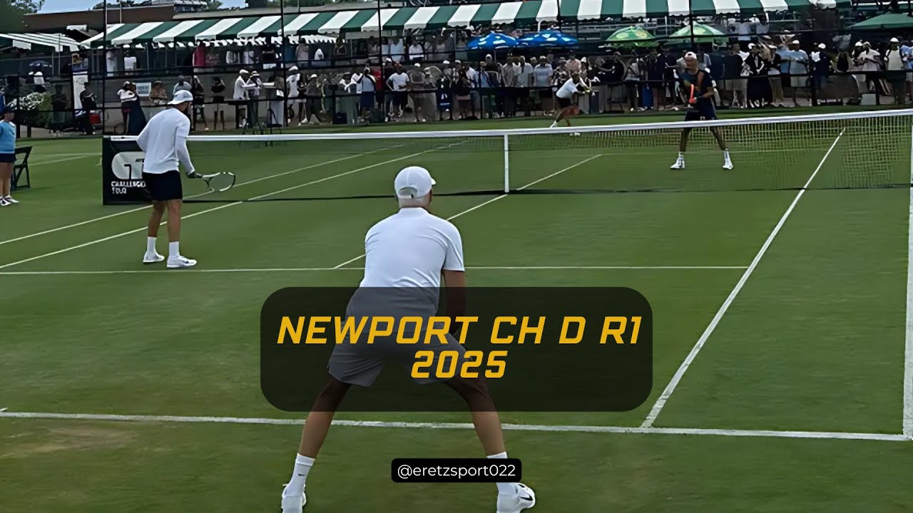 Newport Challenger 2025 D R1: Bill Ackman/Jack Sock [WC] vs. Bernard Tomic/Omar Jasika Highlights