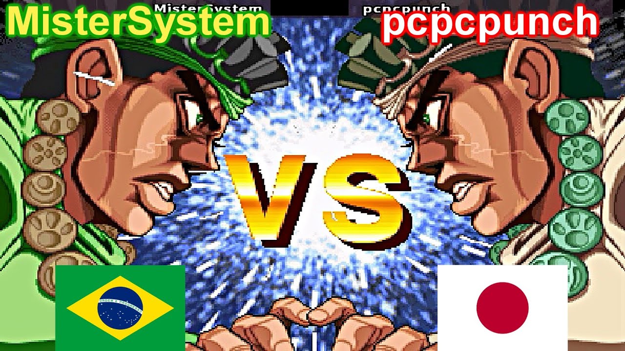 JoJo's Bizarre Adventure - MisterSystem vs pcpcpunch