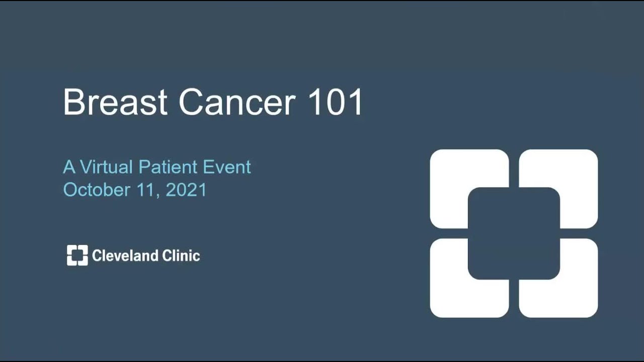 Breast Cancer 101: A Virtual Patient Event