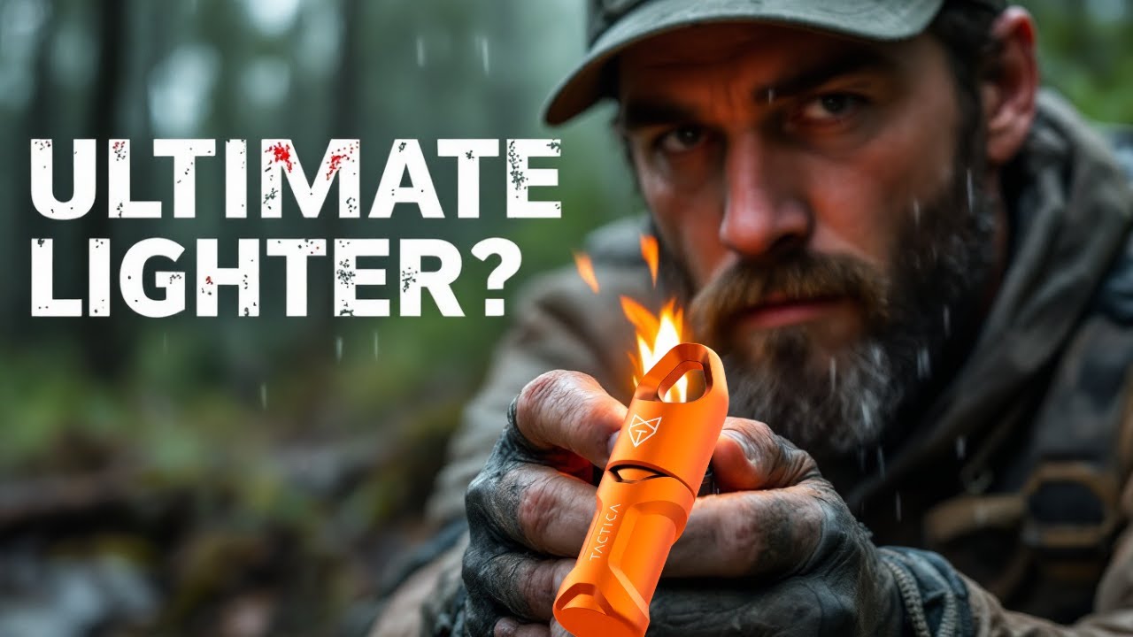 Is the Tactica X100 the Ultimate Survival Lighter? 🔥