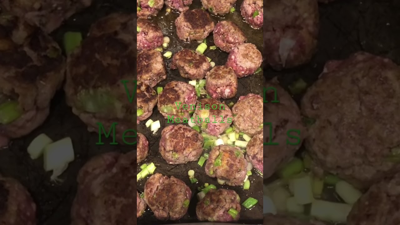 Venison Meatballs