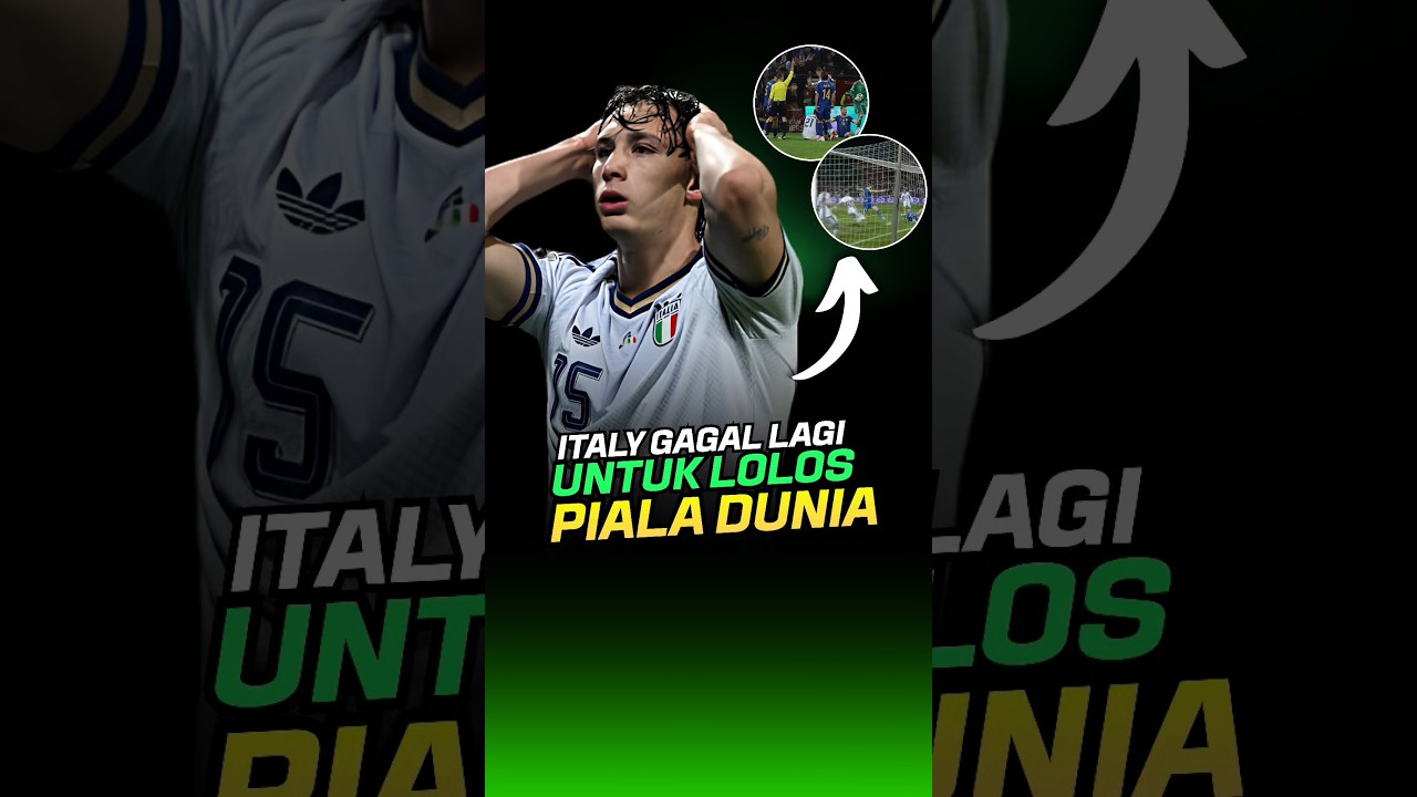 ITALIA KENA KARMA! Tertawa di Awal, Menangis Lawan Bosnia