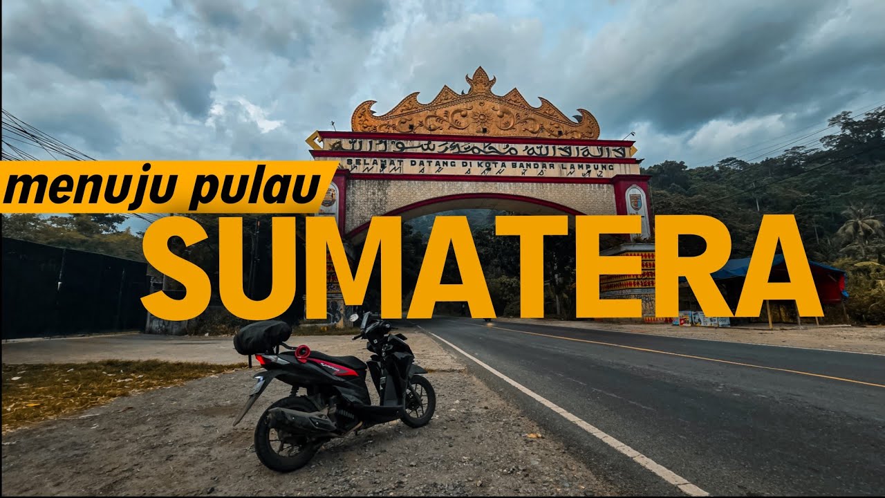 Naik Vario 125 ke LINTAS SUMATRA❗️Touring Jakarta - Lampung PP | Part 1