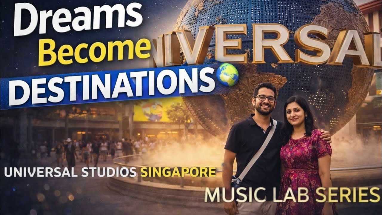 Dreams Become Destinations 🌍 | Universal Studios Singapore Cinematic Music Film | Music Lab