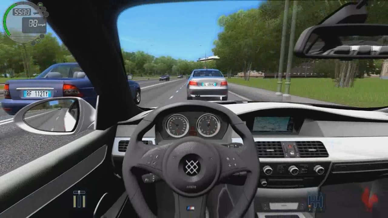 City Car Driving - BMW M5 E60 Stanced