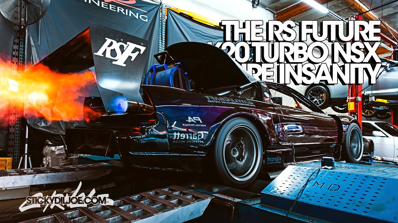 The RS Future K20 Turbocharged NSX Is Pure Insanity.