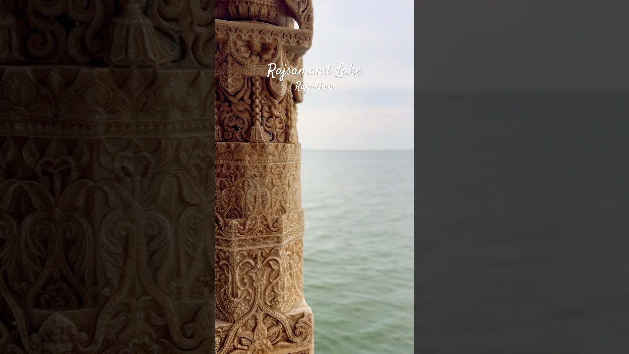 RAJSAMAND LAKE, RAJASTHAN #travel #shortvideo #shorts #short #youtubeshorts
