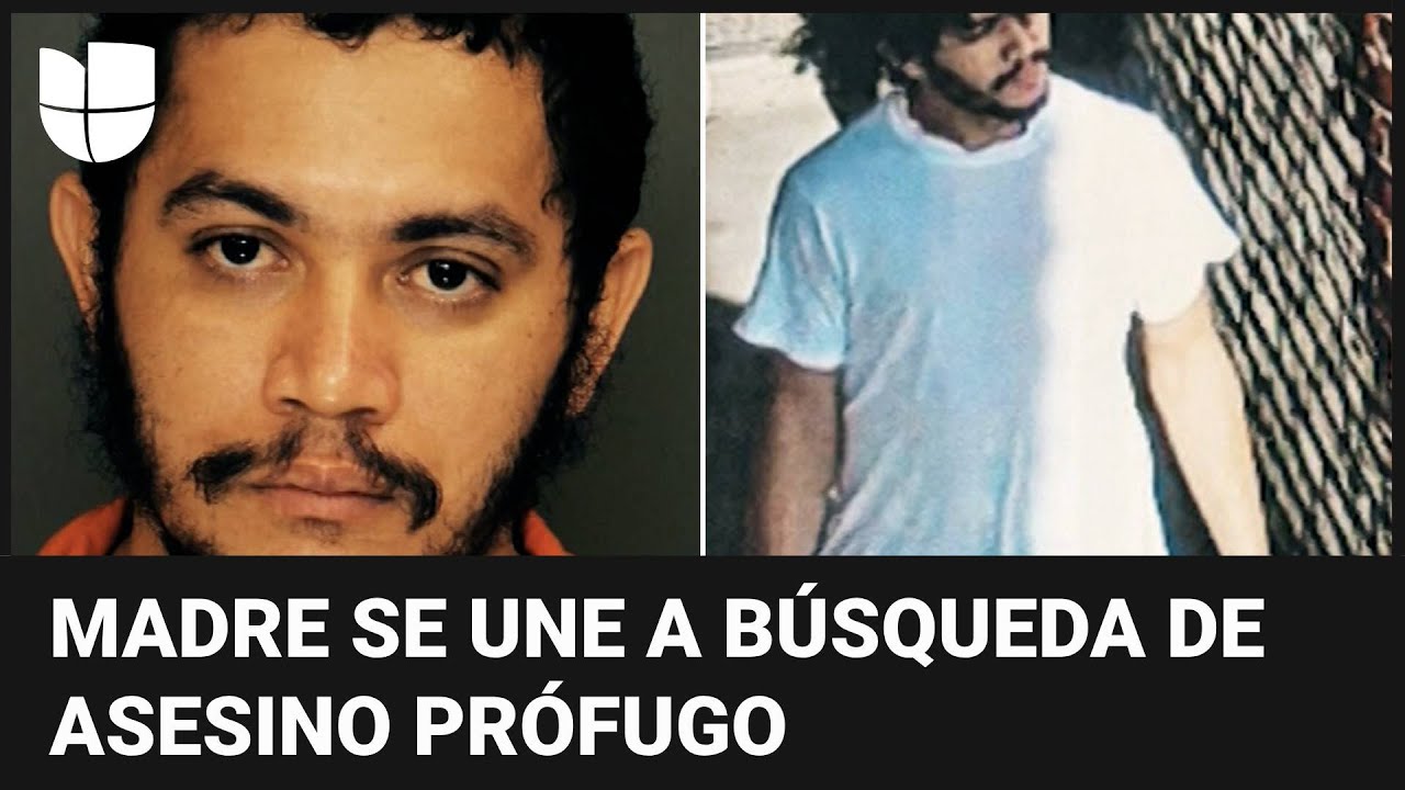 Madre se une a la intensa búsqueda del asesino convicto que escapó de prisión: “Entrégate”