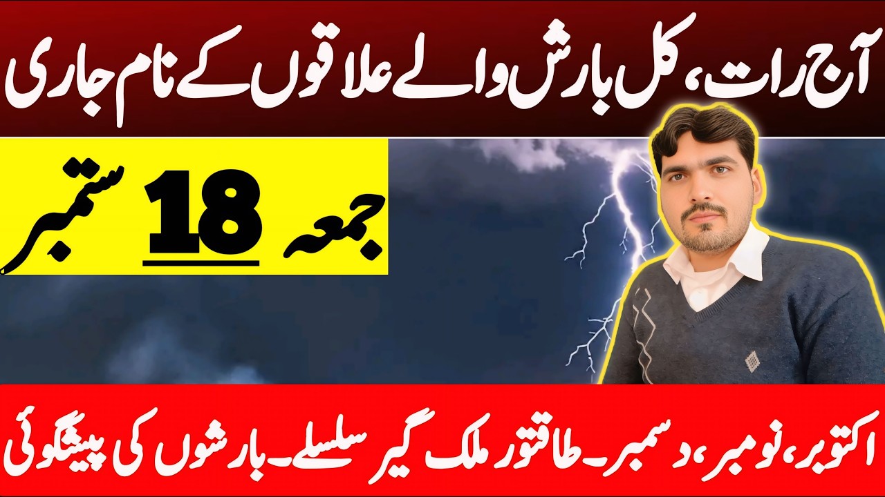 October, November, December Weather Prediction | Tonight Weather Update | Weather Forecast Pakistan