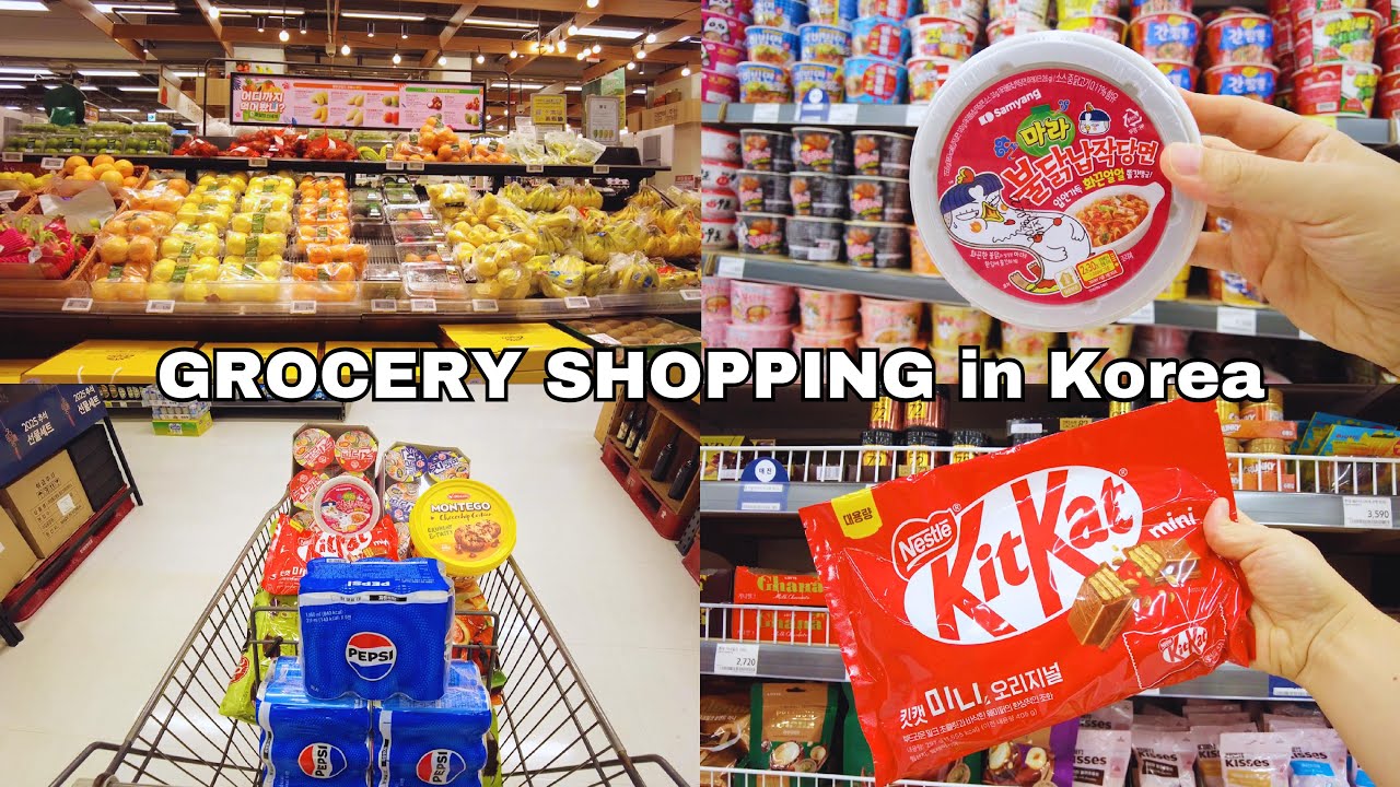 Grocery Shopping in Korea | Stock Fall | Grocery Food with Prices | Shopping in Korea
